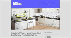 Desktop Screenshot of nlglass.com.au
